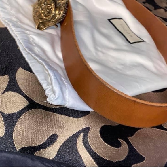 Gucci Foxhead leather belt - 95cm/38 inches - Picture 13 of 16